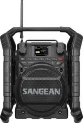 Radio budowlane Sangean U-4X Black. Czarne radia Sangean. Za 1,251.66 zł.