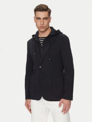 Tommy Hilfiger Marynarka MW0MW39188 Granatowy Regular Fit. Niebieskie marynarki męskie Tommy Hilfiger, m, bez wzorów, z syntetyku. Za 919.99 zł.