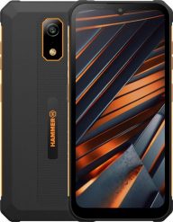 Smartfon myPhone Hammer Iron Va 4/64GB Czarno-pomarańczowy (TEL000914). Brązowe smartfony MYPHONE. Za 669.00 zł.