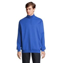 Bluza Rozpinana Unisex Dla Dorosłych Conrad Quarter Zip. Niebieskie bluzy rozpinane męskie SOL'S, m, bez wzorów, bez ramiączek, bez kaptura. Za 128.99 zł.