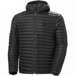 Kurtka uniwersalna męska Helly Hansen Sirdal Hooded Insulator Jacket. Czarne kurtki męskie Helly Hansen, m, bez wzorów, z syntetyku, klasyczne, bez ramiączek, z kapturem. Za 844.00 zł.