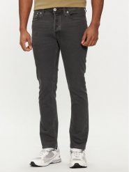 Jack & Jones Jeansy Tim 12249041 Szary Slim Fit. Szare jeansy męskie Jack & Jones, bez wzorów, z bawełny. Za 149.99 zł.