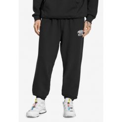 Spodnie dresowe męskie Prosto Flathead. Czarne spodnie dresowe męskie Prosto., bez wzorów, z dresówki. Za 309.99 zł.