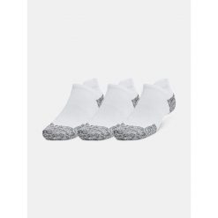 Skarpety do biegania Under Armour Dry Run Cushion No Show 3 pary. Białe buty do biegania męskie Under Armour, bez wzorów, bez zapięcia, do biegania. Za 89.99 zł.