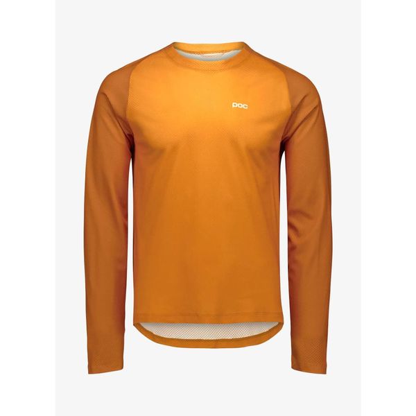 Bluza rowerowa męska POC Motion Air L/S Jersey. Brązowe bluzy nierozpinane męskie POC, l, bez wzorów, z jersey, bez ramiączek, bez kaptura. Za 293.99 zł.