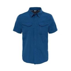 Koszula turystyczna męska The North Face M Sequoia. Niebieskie koszule męskie TNF, m, bez wzorów, bez kołnierzyka, bez ramiączek. Za 183.00 zł.