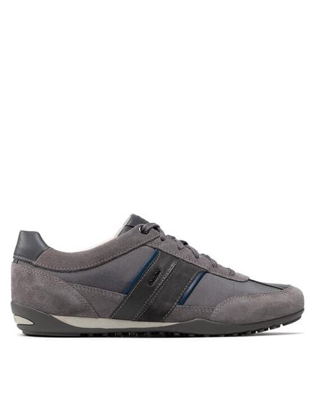 Geox Sneakersy U Wells C U52T5C 02211 C9002 Szary. Szare buty sportowe na co dzień męskie Geox, m, bez wzorów, z materiału, bez ramiączek, bez kaptura. Za 259.99 zł.
