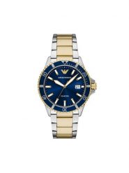Emporio Armani Zegarek World Explorer AR11682 Srebrny. Szare, analogowe zegarki męskie Emporio Armani, srebrne. Za 1,469.00 zł.