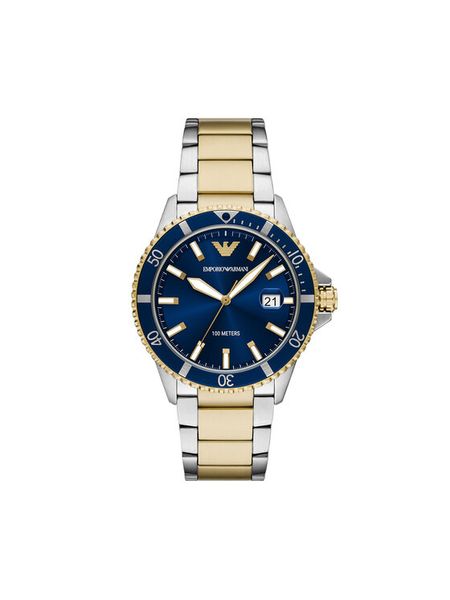 Emporio Armani Zegarek World Explorer AR11682 Srebrny. Szare, analogowe zegarki męskie Emporio Armani, srebrne. Za 1,469.00 zł.