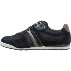 BOSS ATHLEISURE AKEEN Sneakersy niskie open blue. Niebieskie buty sportowe na co dzień męskie BOSS ATHLEISURE, ze skóry, sportowe. Za 699.00 zł.