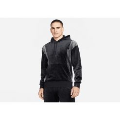 Bluza męska nike air jordan zion track suit top black. Czarne bluzy nierozpinane męskie Nike, m, bez wzorów, sportowe, bez ramiączek, bez kaptura. Za 549.00 zł.