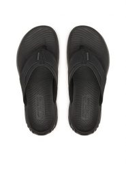 Skechers Japonki Street retro Jogger Sd 211359/BLK Czarny. Czarne klapki i japonki męskie Skechers, bez wzorów, ze skóry. Za 229.99 zł.