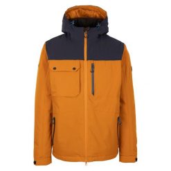 Męska Ocieplana Kurtka Eastwell. Brązowe kurtki męskie Trespass, l, bez wzorów, z puchu, sportowe, bez ramiączek, bez kaptura. Za 489.99 zł.