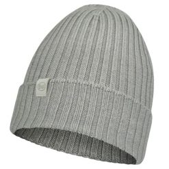 Czapka dla dorosłych Buff Norval Merino Hat Beanie. Szare czapki męskie Buff, na zimę, bez wzorów, z wełny, sportowe. Za 173.99 zł.