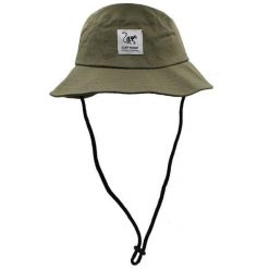 Czapka - 100% bawełny - regulowany ściągacz / dla dorosłych (zielona). Zielone czapki męskie SURF MONKEY, bez wzorów, z bawełny, sportowe. Za 159.95 zł.