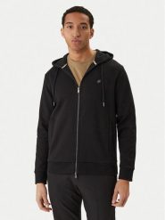 BOSS Bluza C-Spence 01 50555851 Czarny Regular Fit. Czarne bluzy rozpinane męskie Boss, m, bez wzorów, z bawełny, bez ramiączek, bez kaptura. Za 999.99 zł.