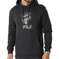 Bluza sportowa męska Fila Bever Hoody. Bluzy nierozpinane męskie Fila, m, bez wzorów, z kapturem. W wyprzedaży za 220.70 zł.