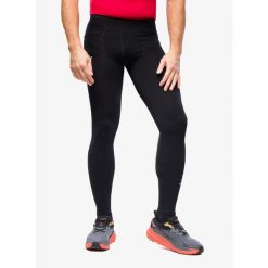 Legginsy do biegania Compressport Under Control Full Tight. Czarne legginsy męskie Compressport, xl, bez wzorów, do biegania. Za 434.99 zł.
