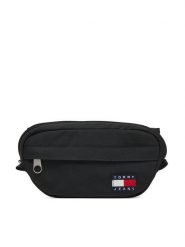 Tommy Jeans Saszetka nerka Tjm Ess Daily Bumbag AM0AM13701 Czarny. Czarne saszetki męskie Tommy Jeans, bez wzorów, z jeansu. Za 189.99 zł.