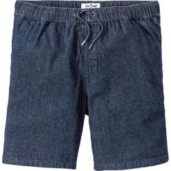 Lekkie szorty dżinsowe Regular Fit bonprix ciemnoniebieski. Jeansy męskie marki bonprix. Za 89.99 zł.