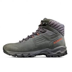 Buty trekkingowe męskie Mammut Mercury Iv Mid Gtx. Brązowe buty trekkingowe męskie Mammut, bez wzorów, z materiału, za kostkę, bez zapięcia, trekkingowe. Za 809.99 zł.