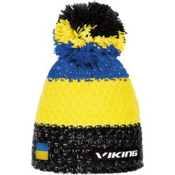 Czapka narciarska dla dorosłych Viking Cornet, z pomponem. Niebieskie czapki męskie Viking, na zimę, bez wzorów, sportowe. Za 79.90 zł.