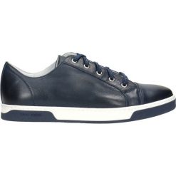 Półbuty DEX. Szare eleganckie półbuty męskie Gino Rossi, ze skóry, sportowe. W wyprzedaży za 299.90 zł.