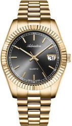 Zegarek męski Adriatica A1090.1116Q złoty. Żółte zegarki męskie Adriatica, złote. Za 980.00 zł.