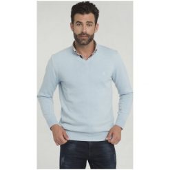 Sir Raymond Tailor Sweter Męski Tour L Jasnoniebieski. Swetry męskie marki Sir Raymond Tailor. W wyprzedaży za 104.00 zł.