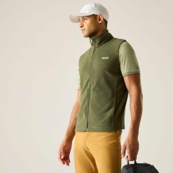 Tobias II Męski lekki kamizelka turystyczny. Brązowe kamizelki męskie Regatta, m, z polaru, bez kaptura. Za 139.50 zł.