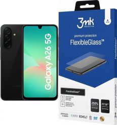 Smartfon Samsung Galaxy A26 5G 8/256GB Czarny (SM-A266BZKCEUB) + FlexibleGlass. Czarne smartfony SAMSUNG. Za 1,055.00 zł.