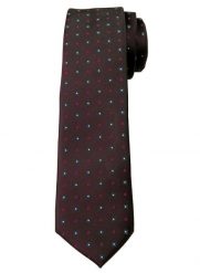 Brązowy Elegancki Krawat -Angelo di Monti- 6 cm, Męski, w Drobny Wzór Geometryczny. Brązowe krawaty i muchy męskie Angelo di Monti, bez wzorów, eleganckie. Za 45.00 zł.