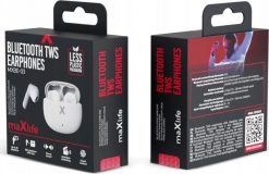 Słuchawki MaxLife słuchawki Bluetooth MXBE-03 TWS białe douszne. Białe słuchawki bluetooth MaxLife. Za 42.23 zł.