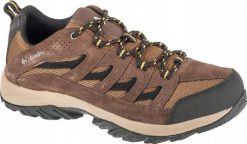 Columbia Crestwood 1781181203 Brązowe 44,5. Brązowe buty trekkingowe męskie Columbia, bez wzorów, bez zapięcia. Za 283.60 zł.