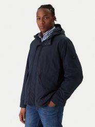 Tommy Hilfiger Kurtka przejściowa MW0MW42563 Granatowy Regular Fit. Niebieskie kurtki męskie Tommy Hilfiger, l, bez wzorów, z syntetyku, bez ramiączek, bez kaptura. Za 1,199.00 zł.