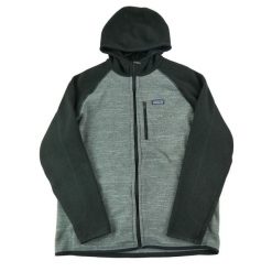 Second life - Męska kurtka polarowa Better Sweater - Jak nowy. Szare kurtki męskie Patagonia, m, bez wzorów, z polaru, sportowe, bez ramiączek, bez kaptura. Za 296.06 zł.