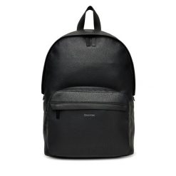 Plecak Calvin Klein Jeans. Czarne plecaki męskie Calvin Klein Jeans, bez wzorów, z jeansu. Za 419.99 zł.