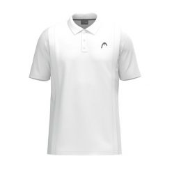 Polo Head Club 25 Tech. Białe koszulki polo męskie Head, m, bez wzorów, sportowe, bez kołnierzyka, bez ramiączek. W wyprzedaży za 189.00 zł.