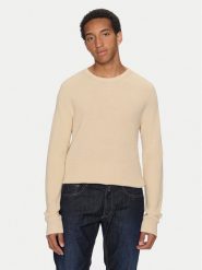 Blend Sweter 20714336 Beżowy Regular Fit. Brązowe kardigany męskie Blend, m, bez wzorów, z bawełny, bez ramiączek. Za 119.99 zł.