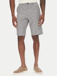 Tom Tailor Szorty materiałowe 1044712 Szary Slim Fit. Szare szorty męskie Tom Tailor, bez wzorów, z bawełny. Za 139.99 zł.