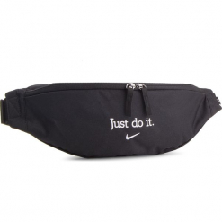 Saszetka nerka NIKE - BA5781 010. Czarne saszetki męskie Nike, z materiału. Za 79.00 zł.