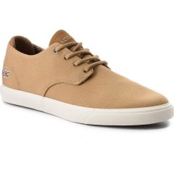 Tenisówki LACOSTE - Esparre 118 4 Cam Lt 7-35CAM00254D8 Tan/Brw. Trampki męskie marki Lacoste. W wyprzedaży za 279.00 zł.