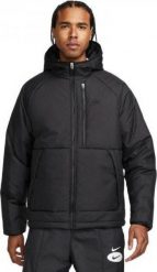 Kurtka męska Nike Nsw Therma-FIT Legacy HD czarna r. S. Czarne kurtki męskie Nike, m, bez wzorów, bez ramiączek, bez kaptura. Za 663.60 zł.