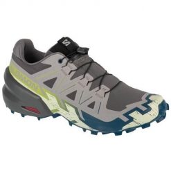 Buty do biegania męskie Salomon Speedcross 6. Szare buty do biegania męskie Salomon, bez wzorów, z gumy, bez zapięcia, do biegania, salomon speedcross. Za 627.00 zł.