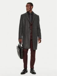 Boss Płaszcz przejściowy H-Hyde 50528132 Czarny Slim Fit. Czarne płaszcze męskie Boss, m, bez wzorów, z syntetyku, bez kaptura. Za 1,379.00 zł.