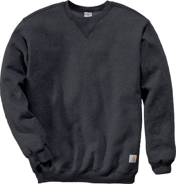 Carhartt Bluza Carhartt Midweight Crewneck Carbon. Bluzy nierozpinane męskie Carhartt, m, bez wzorów, bez ramiączek, bez kaptura. Za 212.89 zł.