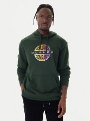 DC Shoes Bluza Core ADYSF03137 Zielony Regular Fit. Zielone bluzy nierozpinane męskie DC Shoes, m, bez wzorów, z bawełny, bez ramiączek, bez kaptura. Za 329.99 zł.