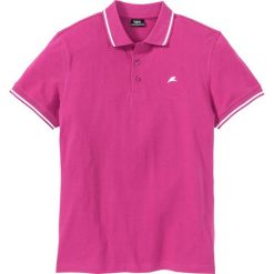 Shirt polo bonprix różowy. Koszulki polo męskie marki bonprix. Za 37.99 zł.
