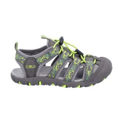 Sandały juniorskie CMP SAHIPH. Czarne buty zimowe męskie CMP, bez wzorów, sportowe, bez obcasa, bez zapięcia. Za 199.99 zł.