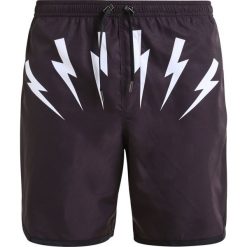 Neil Barrett THUNDERVOLT 1 SWIMWEAR Szorty kąpielowe black/white. Kąpielówki męskie marki Neil Barrett. W wyprzedaży za 484.50 zł.